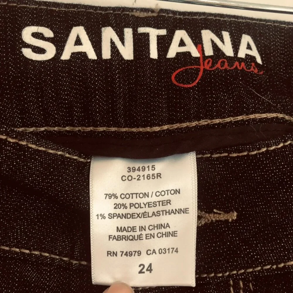 New Santana Plus Size Jeans Dark Wash - Picture 9 of 14